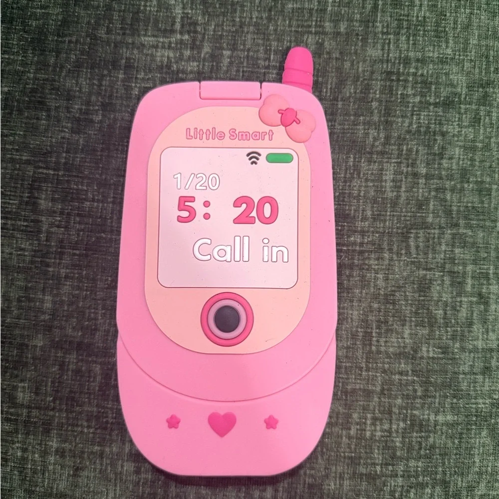 Pink Flip Toy Phone